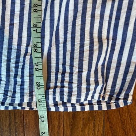 Tuckernuck X Pomander Place | Lizzie Dress Blue White Stripe Cotton Size Large - Picture 8 of 8